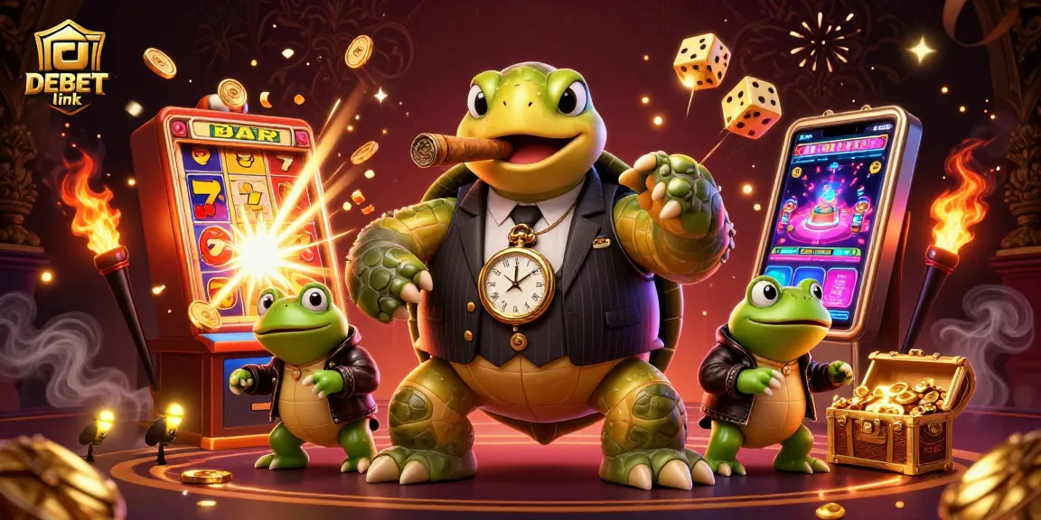 Experience the thrill of gaming with DEBET link, featuring the snapping turtle and bullfrog enforcers.