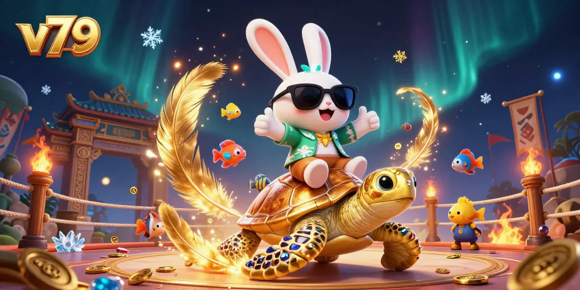 V79 online casino features adorable characters and vibrant gaming elements for exciting gameplay