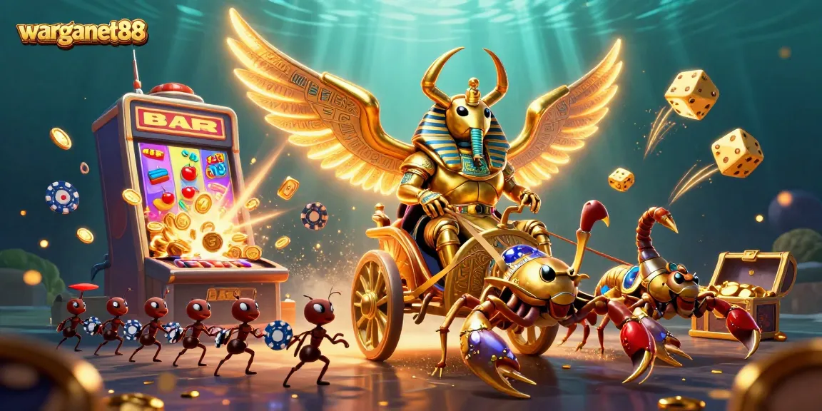Experience the thrilling gameplay of warganet88 with dynamic slot machine action and vibrant symbols.