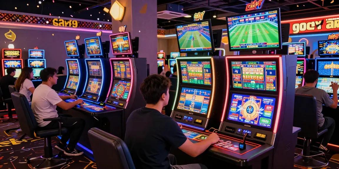 Exciting gaming atmosphere at go99 with players enjoying diverse games in a vibrant virtual casino.