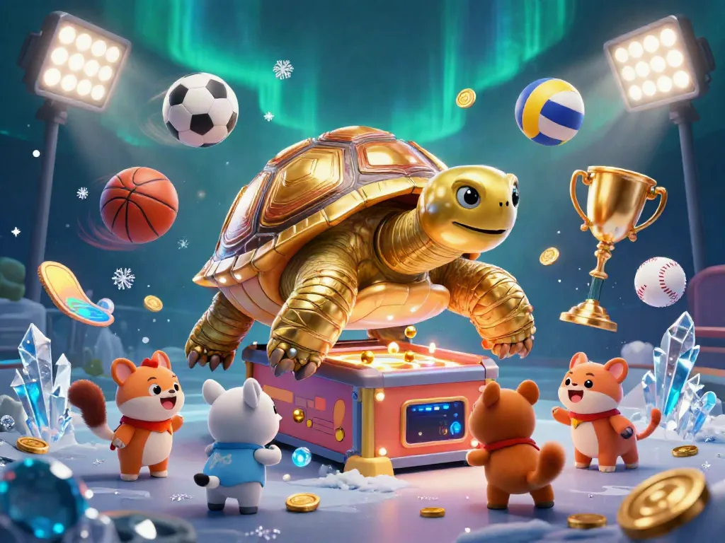 Experience thrilling gameplay with mubet in this dynamic 3D casino scene
