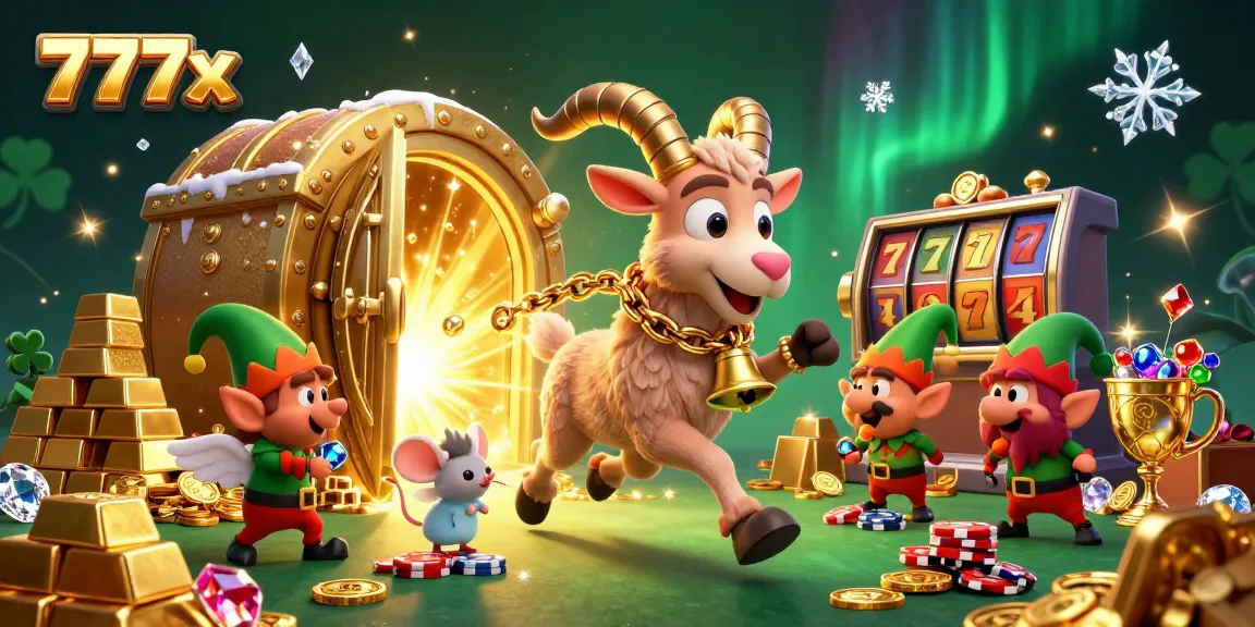 Experience holiday thrills with 777x, where fun gremlins and Krampus steal the spotlight!