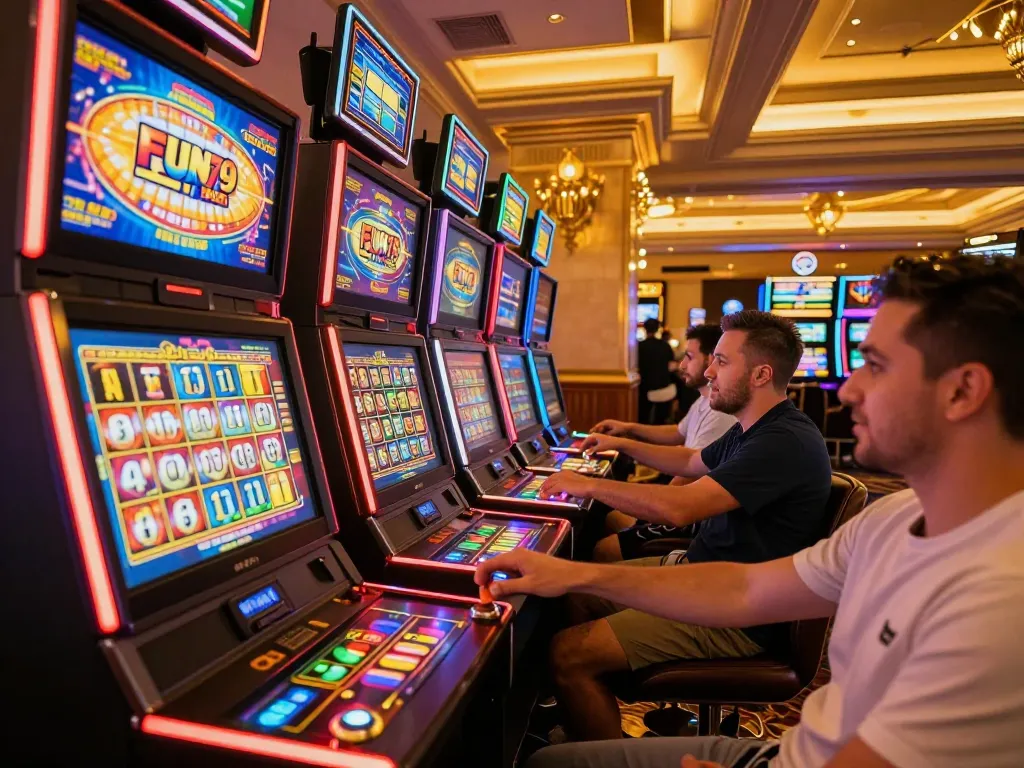 Experience the thrill of FUN79 bet while engaging in exciting slot machine gameplay.