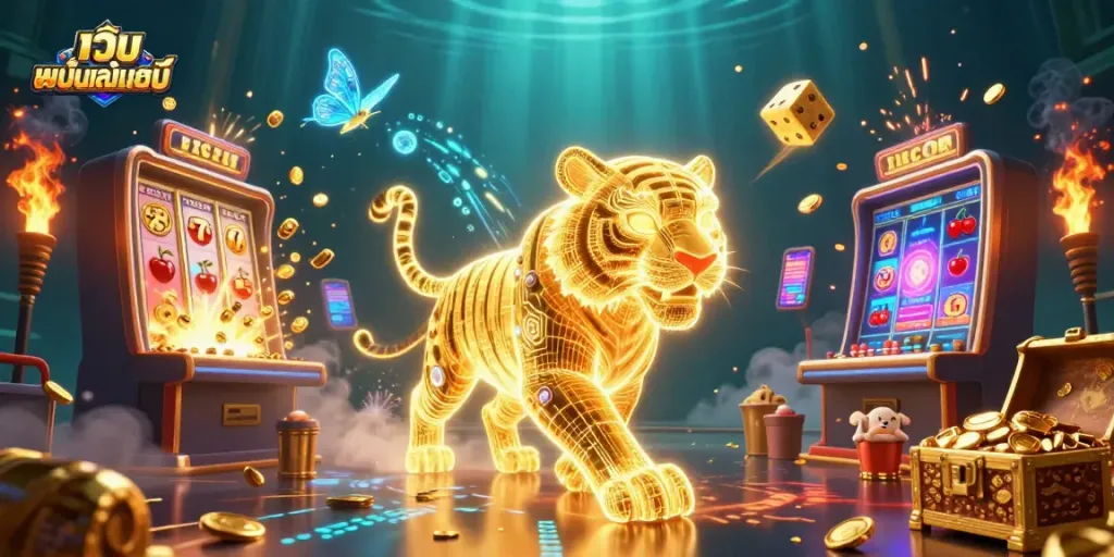 เล่นเว็บ พนันออนไลน์ อย่างมีสไตล์ในภาพ 3D คว้ารางวัลจากสล็อตและฉากคาสิโน