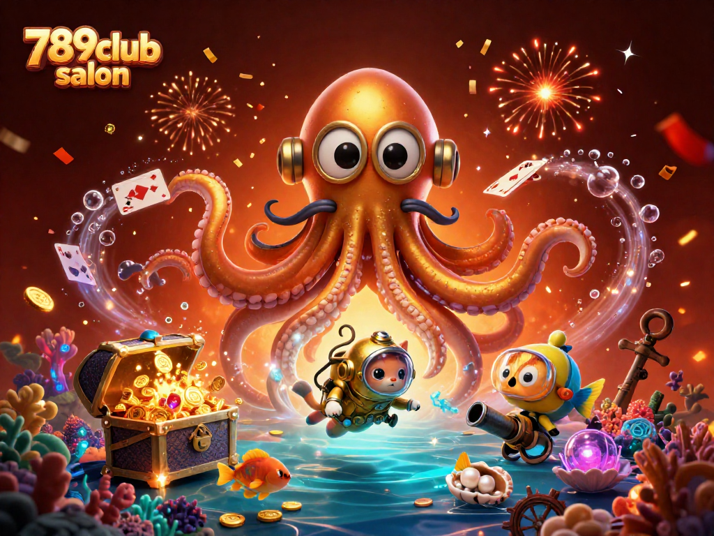 Engage in thrilling underwater adventures at 789club salon, where bioluminescent fish and treasure await!