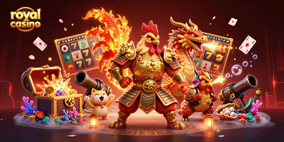 Engage with royal casino excitement through this dynamic, ultra-detailed 3D illustration.