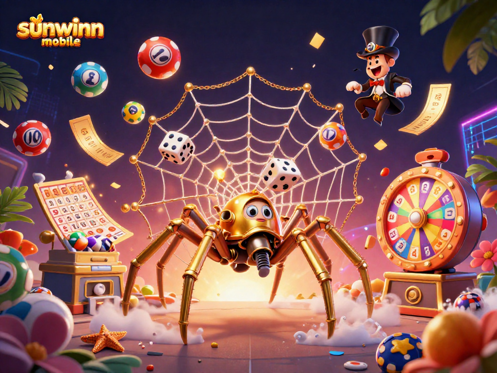 Engage with thrilling gameplay on sunwinn mobile, showcasing vibrant slots and immersive gaming elements.