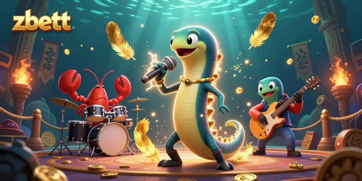 Experience the excitement of zbett with vibrant 3D illustrations from a dynamic underwater casino.