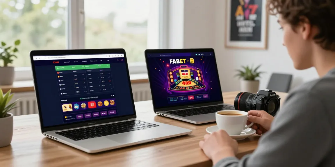 FABET online betting experience with sports odds interface and user interaction.