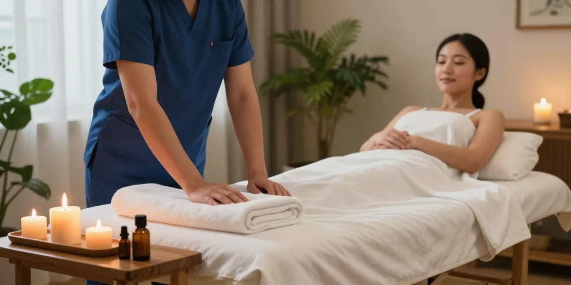 Experience premium 시흥출장안마 in a tranquil home spa setting with a professional massage therapist.