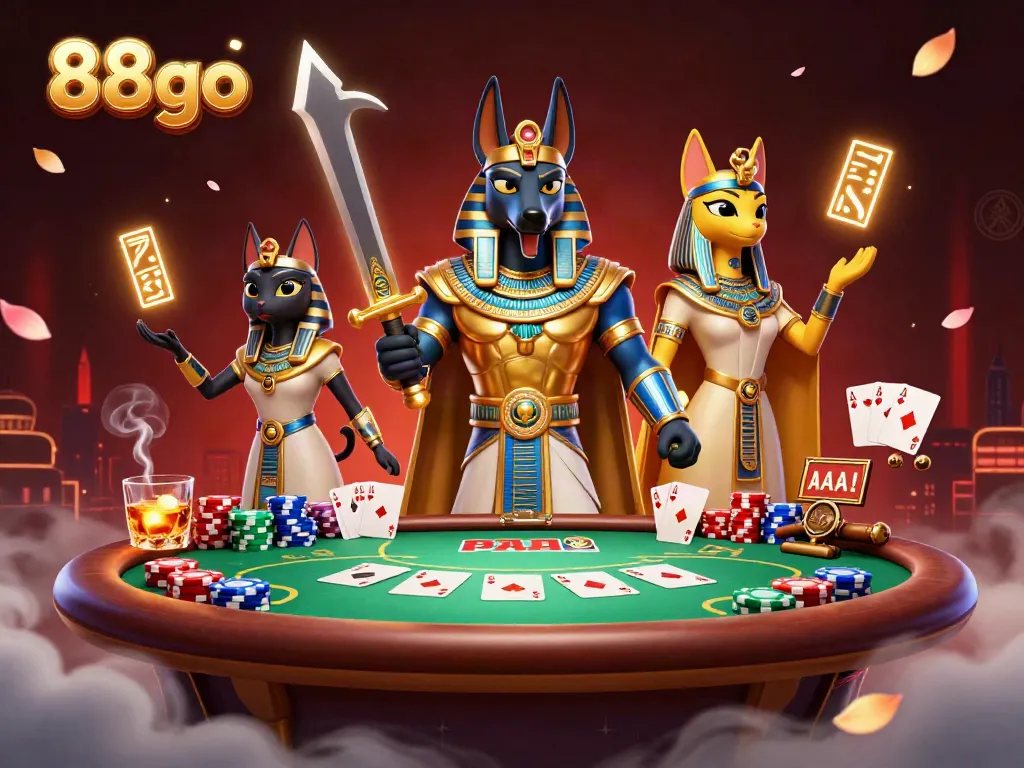 Experience thrilling gameplay at 88go with vibrant casino elements and characters.