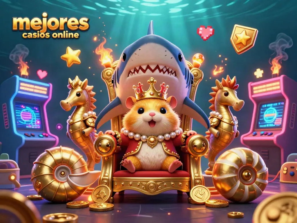 Consigue las mejores experiencias en los mejores casinos online con una ilustración 3D atractiva.