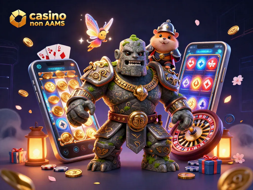 Unisciti ai nostri giochi nei casino sicuri non AAMS, con personaggi fantastici e divertimento garantito.