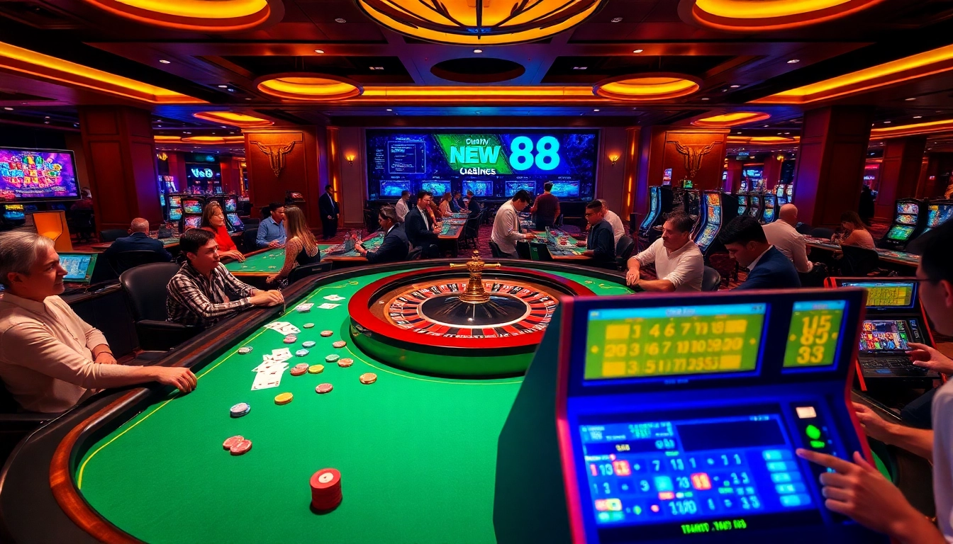 Experience vibrant gaming at https://new88.pet/ with thrilling roulette and engaging slot machines.