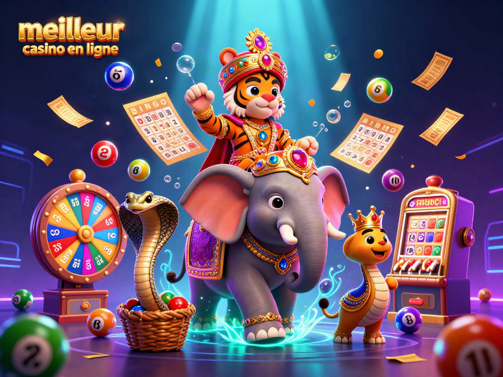Gagnez au meilleur casino en ligne avec des jeux captivants et des designs riches en couleurs.