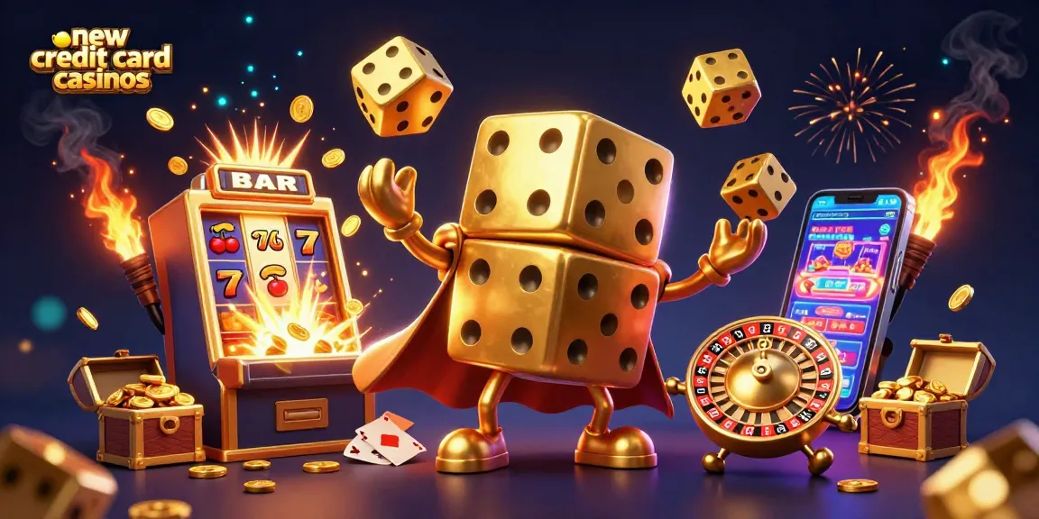 Spin golden dice and enjoy the thrill at new credit card casinos with exciting game elements.