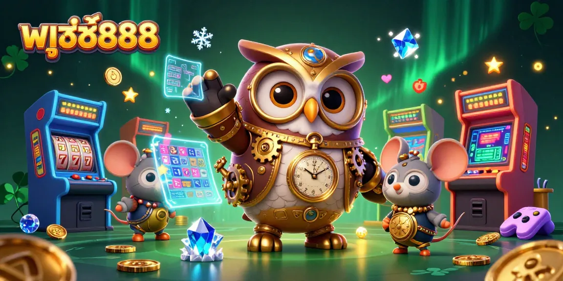 PUSSY888 engages players with vibrant slot games showcased in a dynamic 3D casino environment.