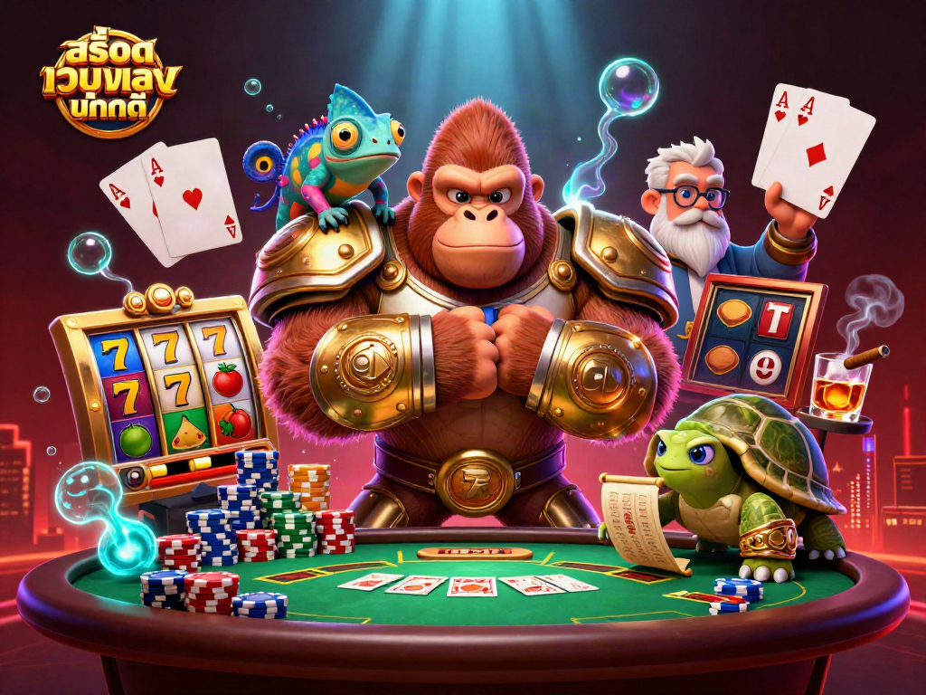 การเล่นสล็อตเว็บตรง แตกดี พร้อมเกมสล็อตและโบนัสมากมาย