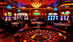 Experience thrilling action at 33win com with vibrant casino tables and lively poker games.