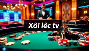 Experience the thrill of Xôi lạc tv with an exciting casino atmosphere featuring roulette and poker.