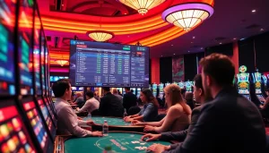 Engaging users with advanced online gambling tools in a vibrant gaming scene.