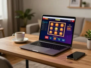 Players enjoy immersive gameplay on TR88S casino platform from a cozy home setting.