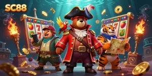 Experience thrilling gaming adventures with SC88's vibrant casino atmosphere.
