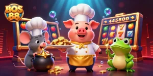 Bermain slot menguntungkan di BOS 88 dengan simbol cerah dan koin emas melimpah, pengalaman seru untuk para pemain.