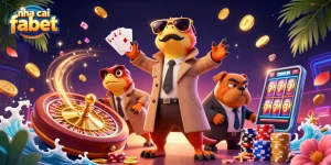 Experience the fun with nha cai fabet as raptors sneak into a VIP casino